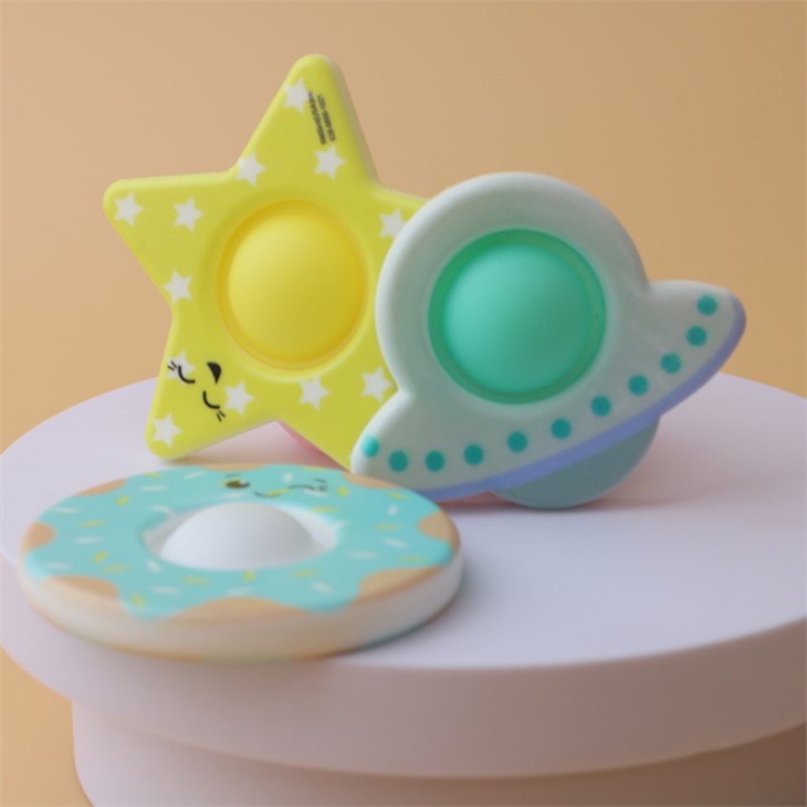 Fidget Simple Dimple Pop Push Pendant Toy