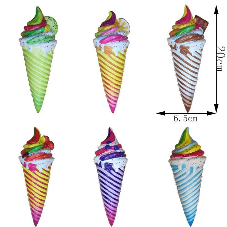 PU Squishy Slow Rising Stress Relief Ice Cream Toys