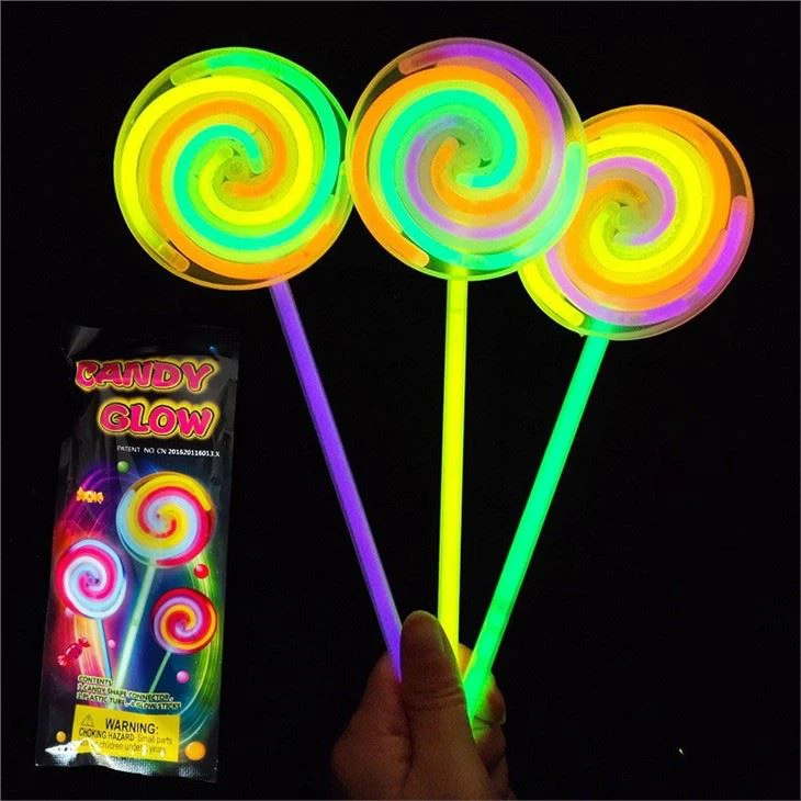 Glow in The Dark Lollipop Glow Sticks