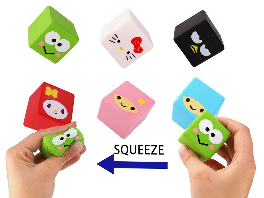 Fidget Slow Rising Squishy Square