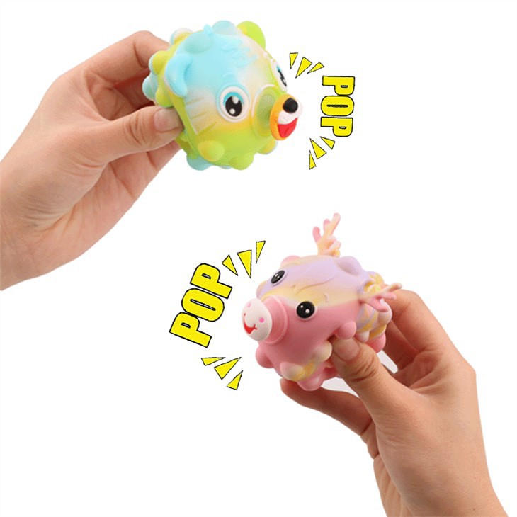 Pop It 3D Fidget Squeeze Stress Ball