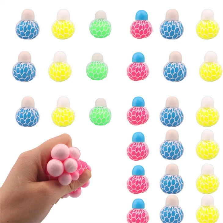 Squeeze Squishy Grape Stress Ball